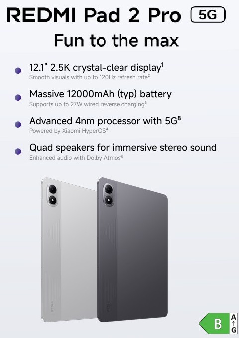 Xiaomi REDMI Pad 2 Pro